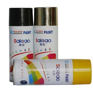Hot Sale Aerosol Spray Graffiti Paint Metallic Protection Color Spray Paint
