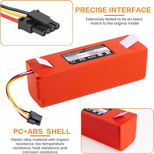 Batterie de robot aspirateur pour Roborock S7 <span class=keywords><strong>S6</strong></span> <span class=keywords><strong>MaxV</strong></span> S5 S4 Max S50 S55 S60 E4 E5 E20 E25 E35 E201 T4 T6 T7 T60 T61 T65 E351 - Product Image 4