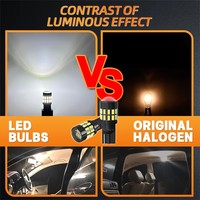 Neue Superhelle Auto-Innenraum-LED-Leuchte Fehlerfreie Leseleuchte Kennzeichenbeleuchtung 12-24V 3014SMD T10 W5W Canbus