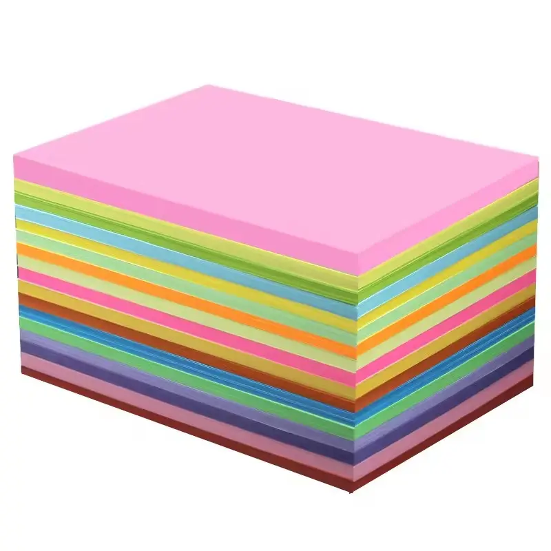 Многоцветная Тяжелая копировальная бумага a4 бумага a4 80 gsm a4 тонкая картонная бумага для печати