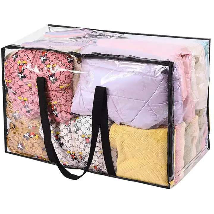 Bag Storage Hanging Handbag Organizer Wardrobe Closet Storage Transparent  Three-dimensional Storage Box Home Storage - AliExpress