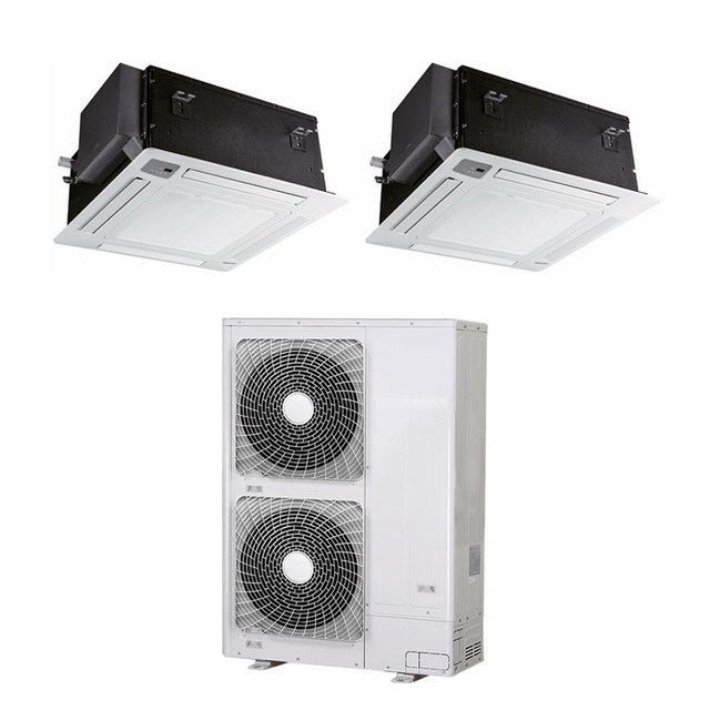 Hisense Mini VRF DC Inverter Central Air Conditioner 2-10 Ton 4 Way Cassette Type Commercial air Conditioner