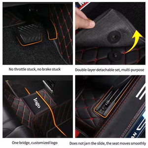 Accessoires intérieurs Tapis de sol de voiture pour <span class=keywords><strong>Bmw</strong></span> <span class=keywords><strong>X5</strong></span> E53 <span class=keywords><strong>2004</strong></span> 2005 2006 2007 Tapis de pied automatique personnalisé Tapis de couverture de voiture - Product Image 3