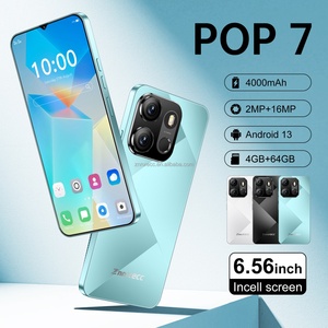 ZNNXECC POP7 Teléfonos Inteligentes Android Directo de Fábrica, CPU Octa Core, Pantalla HD, LTE, Idioma Alemán + Reconocimiento Facial - Product Image 3