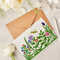 Pochoirs de fleurs sauvages pour la peinture, modèles floraux et botaniques réutilisables en plastique pour murs, bois, meubles, tissus, décoration intérieure DIY