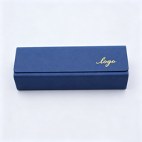 Étui rigide optique vintage fait main 2026, rectangulaire, portable, de haute qualité, avec logo personnalisé, écologique, pour lunettes de soleil