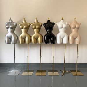 Maniquí de Plástico BBL con Forma de Mujer Brasileña con Curvas, Vestido de Novia, Medio Cuerpo, Sexy, Talla Grande, Busto Grande, Maniquí sin Cabeza - Product Image 1