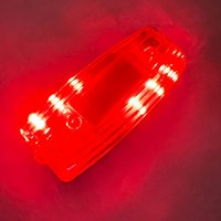 Luz de Hombro LED Recargable al por Mayor con Clip, Luz Estroboscópica Roja y Azul para Control de Tráfico