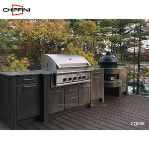 Set di Mobili da Cucina Modulari per Esterni in Alluminio 304 con <span class=keywords><strong>Top</strong></span> in Granito, Filippine - Product Image 3