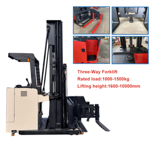 Chariot élévateur électrique VNA 48V 1,5 tonne, transpalette tri-directionnel avec contrôleur Curtis USA et fourche rotative à 180 degrés - Product Image 6