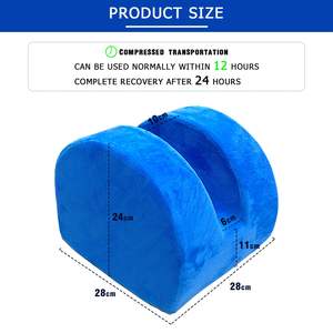 Cuscino di Supporto per la Posizione del Sonno a Forma di U in Memory Foam con Fodera Rimovibile e Lavabile, Cuscini Funzionali per la Posizionamento del Corpo - Product Image 2