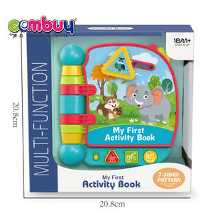 Juguete Educativo Musical para Bebés, Libro de Actividades de Aprendizaje Temprano para Pasar las Páginas - Product Image 6