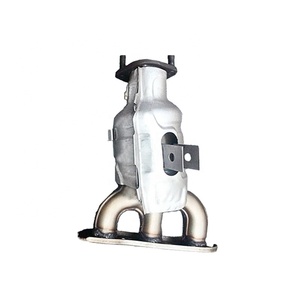 อะไหล่ท่อไอเสีย XGAUTOPARTS ตัวเร่งปฏิกิริยาแบบสามทาง ตัวแปลงปฏิกิริยาแบบตรงรุ่น สำหรับรถยนต์มิตซูบิชิ เอาท์แลนเดอร์ <span class=keywords><strong>V6</strong></span> ด้านซ้ายและขวา - Product Image 1