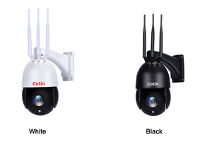 7 x24h registrazione Full Metal alloggiamento 5 pollici WIFI 4G Sim 5MP S-ONY IMX335 fotocamera impermeabile PTZ 80W 40AH Dc12v Kit di energia solare - Product Image 6