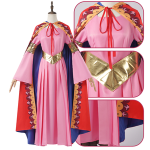 Nuevo Disfraz de Cosplay de la Princesa Pirata Rosa, Estilo Animado, Disfraz de <span class=keywords><strong>Vivi</strong></span> Nefertari de One Piece - Product Image 5