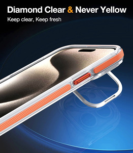 Custodia Magnetica Trasparente per <span class=keywords><strong>iPhone</strong></span> <span class=keywords><strong>14</strong></span> <span class=keywords><strong>con</strong></span> Protezione Lente <span class=keywords><strong>Fotocamera</strong></span> Integrata e Cavalletto, Antiurto - Product Image 5