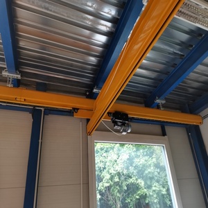 Grúa monorraíl de <span class=keywords><strong>2</strong></span> toneladas con doble viga para taller, fábrica de automóviles y taller mecánico, con control terrestre y remoto - Product Image 4