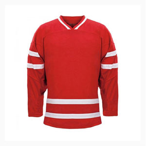 Maillots de hockey sur glace personnalisés Vêtements de hockey sur glace pour jeunes Maillots de hockey sur glace de qualité bon marché maillot en maille personnalisé - Product Image 4