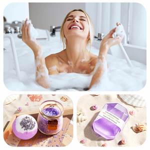 Regalos de Cumpleaños Color Lavanda para Mujer, Canasta de Regalos de Spa Relajantes para Mujer, Regalos de Autocuidado - Product Image 2