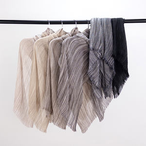 Pañuelos <span class=keywords><strong>de</strong></span> cabeza plisados <span class=keywords><strong>de</strong></span> voile islámico <span class=keywords><strong>de</strong></span> moda, nuevo diseño <span class=keywords><strong>de</strong></span> Ramadán 2026, dupattas <span class=keywords><strong>de</strong></span> rayón modal, pañuelo <span class=keywords><strong>de</strong></span> oración, chal arrugado marrón para mujer - Product Image 2