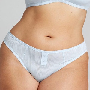 Culottes côtelées à <span class=keywords><strong>coupe</strong></span> française, taille haute, certifiées Oeko-Tex, pour tous les jours, effet faux volant, confortables, pour femmes - Product Image 3