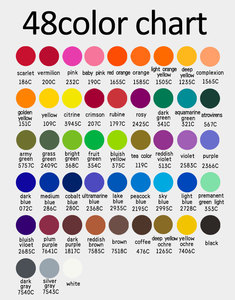 Colori ad Acquerello Solidi di Alta Qualità per Artisti, 48 Colori in Confezione all'Ingrosso - Product Image 2