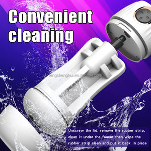 USB充電自動男性マスターベーター吸引制御大人用セックス製品TPE - Product Image 4