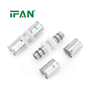 IFAN Échantillon Gratuit Raccords à Sertir en Laiton Raccords Sertir <span class=keywords><strong>Multicouche</strong></span> Pex Raccords de <span class=keywords><strong>Plomberie</strong></span> Tube à Sertir - Product Image 4