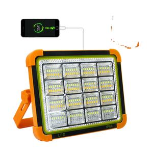 Lampe de camping LED portable d'urgence solaire étanche pour l'extérieur, rechargeable par USB, haute puissance, pour cour et sol - Vente en gros - Product Image 1
