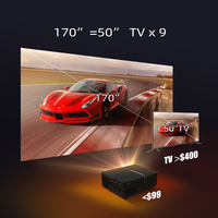BYINTEK K8 — Mini-projecteur pour téléphone intelligent, appareil de haute qualité 1280x720 pour Home cinéma, années 18