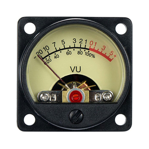 Vu-34 panneau ampèremètre Vu-35 Mini 35*35mm voltmètre pointeur monophasé affichage LED courant alternatif équipement de test de température 1 an - Product Image 1