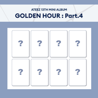 KPOP ATEEZ 13ème mini-album GOLDEN HOUR Part.4 CD officiel, cadeau de collection de la musique pop coréenne, pour tous les âges, Bluewave Bluewave-35