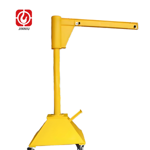 कम कीमत 3 टी मिनी घूर्णन जीब क्रेन स्लीविंग निर्माण जिब क्रेन - Product Image 3