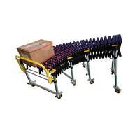 Prix d'usine Jiabao – Système de convoyeur à roulettes télescopique professionnel personnalisé, pivotant à 360°, construction durable