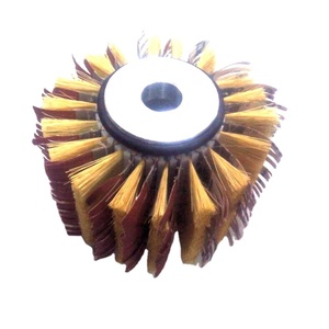 <span class=keywords><strong>Brosse</strong></span> de polissage de papier de verre de sisal de rouleaux industriels de 200mm pour le travail du bois - Product Image 6