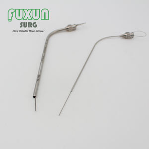 Kulak analizi ve cerrahi için kulak için manuel ENT Otology işletim otoskopi aletleri çelik emme tüpü - Product Image 6