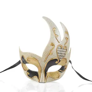 Hot Flame Shape Crackle Máscaras para hombres y mujeres Venice Performance Mask Fabricantes Suministro directo