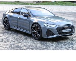 Auto Deportivo de Lujo Au-di RS7 Sportback, Modelo a Escala 1:18 de Metal Fundido a Presión, Edición con Llave de Control Remoto, Tamaño Grande, Coleccionable - Product Image 5