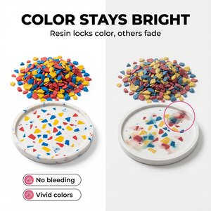 TIMESRUI 100 กรัม/ถุง ชิ้นส่วนตกแต่งเทอร์ราซโซ่สมัยใหม่ (20 สี) ย้อมสีด้วยน้ำที่เป็นมิตรต่อสิ่งแวดล้อม เจสโมไนต์ - Product Image 4