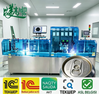 Équipement de marquage laser à fibre BMG pour couvercles de canettes en aluminium avec refroidissement par eau CNC, gravure automatique haute vitesse et haute précision