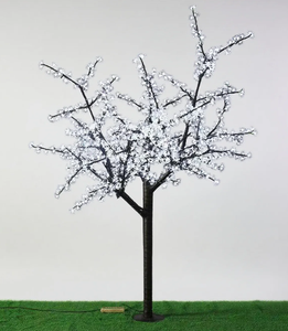 Luces de árbol artificiales que brillan en flor de <span class=keywords><strong>cerezo</strong></span>, <span class=keywords><strong>Ciruelo</strong></span>, calle, jardín, hogar, paisaje, luces, árbol decorativo creativo - Product Image 1