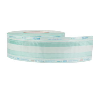 تنظيف الأسنان ، بكرة تعقيم الأسنان 50: x x x x Gusseted PET PET Paper ، لفة EO ، كيس بخار CE - Product Image 5