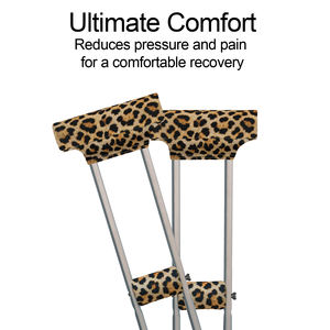 Coussinets de soutien confortables pour béquilles, rembourrés de latex, pour la marche à long terme - Product Image 4