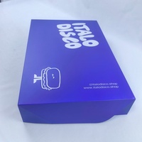 Boîte à pâtisserie tendance en carton pour emporter, avec impression évanescente, pour emballage de croissants recyclés
