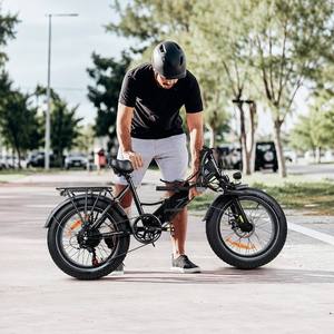 SAMEBIKE LOTDM200-II Stock UE Dropshipping Déverrouillage NFC 20*4.0 13Ah Vélo Électrique Pliant Tout-Terrain <span class=keywords><strong>Fat</strong></span> E-<span class=keywords><strong>Bike</strong></span> Pas Cher - Product Image 2