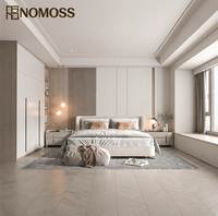 Ensemble de chambre à coucher minimaliste king size, directement de l'usine, mobilier de chambre coordonné pour appartements et projets d'aménagement intérieur