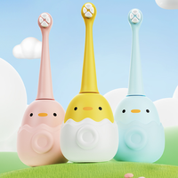 Brosse à dents électrique sonique en forme de U personnalisée de haute qualité pour enfants, blanchiment des dents LED, poils souples intelligents Dupont, IPX6, usage domestique