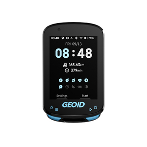 Geoid CC600 LCD Display GPS Bike Computer with Wireless Heart Rate <b>Monitor</b> ANT+ Road Bike Fitness Tracker - Product Image 1
