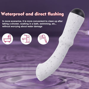 Vrouwen Mini Led G-Spot Verwarming Vagina Tepel Staf Massager Vibrator Vibrator Seksspeeltjes Met <span class=keywords><strong>Dildo</strong></span> Vibrator - Product Image 3