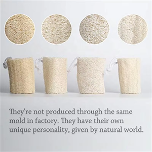 Gentle Skincare Cut Loofah Sponge Sustainable Natural <strong>Scrubs</strong> for Bath Shower Biodegradable Loofa Sponges - Product Image 4